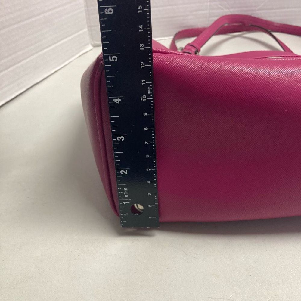 COACH Women’s Peyton Saffinao Dark‎ Pink Handbag Tote Shoulder Bag Size 13X5X9.5 - Picture 5 of 12